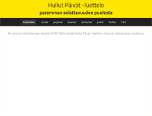 Tablet Screenshot of hullua.com